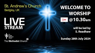 WELCOME TO ST ANDREWS CHURCH SEDGLEY  Morning Service at 1030am [upl. by Law]