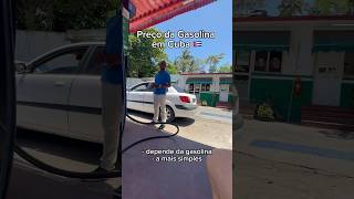 A Gasolina em Cuba é bem barata para nós mas pra eles 😩🇨🇺 cuba viagem carros gasolina [upl. by Nawtna235]