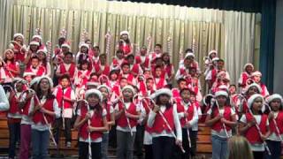 quotRockin Around the Christmas Treequot Gates Street Elementary Chorus [upl. by Nimajaneb]