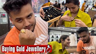 Karwachauth के लिए Gold Jewellery li 💍🥰 [upl. by Nnodnarb239]