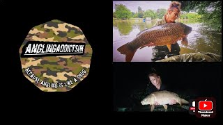 Anglingaddictsuk  episode 1 park lake carp fishing Maidstone victory aldington and mote park [upl. by Melvena744]