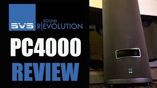 SVS PC4000 Home Theater Subwoofer Review  HUGE BASS small SPACE [upl. by Anaihsat3]