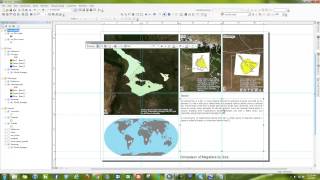 How to use Text Boxes in ArcMap to make Clean looking maps [upl. by Nylehtak]