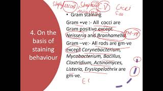 Basis for Bacteria classification [upl. by Attiuqram]