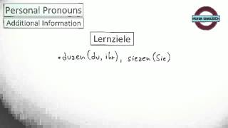 Besonderheiten bei den Personalpronomen im Englischen  Englisch  Grammatik [upl. by Ulrike]