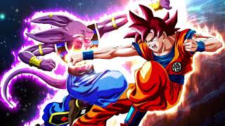 Goku vs Beerus theme  Flow Hero Song of Hope Dragon Ball Z Battle Of Gods [upl. by Richer]