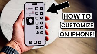 The Ultimate Guide to iOS Homescreen Customization Full Set Up Tutorial [upl. by Zebaj]