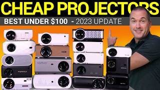 Should you buy a cheap projector in 2023 I tested every 1080p projector on Amazon under 100 [upl. by Nosila]