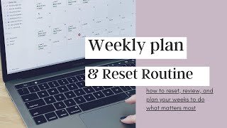 Weekly Review and Reset Routine  inboxes using OmniFocus Planning Your Week [upl. by Artima612]