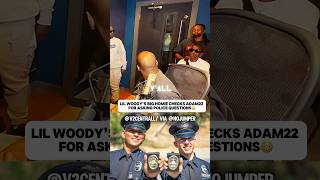 Lil Woody’s Big Homie Checks Interviewer For Asking Police Questions😳 lilwoody yslwoody [upl. by Harwill]