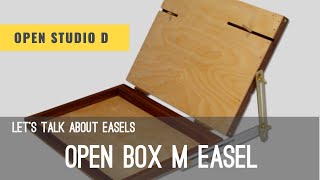 The Open Box M Easel Lets talk about this easel Learn oil painting [upl. by Anedal]