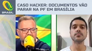 Caso Hacker Documentos são entregues à Polícia Federal em Brasília [upl. by Silra255]