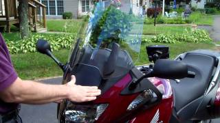 Honda NT700V Windshield Removal [upl. by Allyce]