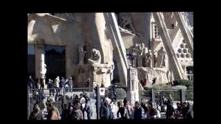 Facades of the Sagrada Familia [upl. by Jaquelyn117]