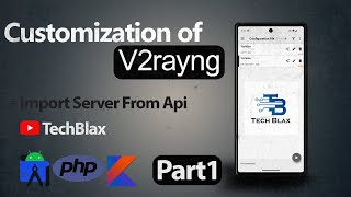 How to Customize V2rayng source to receive server from the Api v2rayng vpn [upl. by Ihsir]