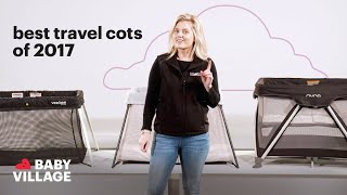 Best Travel Cots of 2017 Review  BabyBjorn  Nuna  Vee Bee [upl. by Ahsikyt]