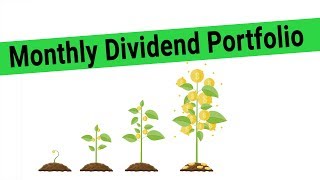 HUGE Monthly Dividends from an ETF Portfolio  Building a High Dividend Portfolio for 2019 [upl. by Deaner]