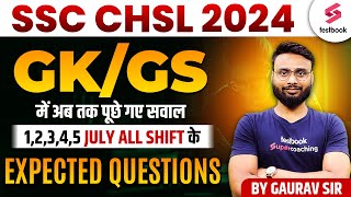 SSC CHSL 2024  GKGS All Shift Questions Analysis 2024  CHSL 2024 Expected Paper  By Gaurav Sir [upl. by Ynetsed]