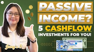 PASSIVE INCOME IN 2023 5 CASHFLOW INVESTMENTS FOR YOU [upl. by Bink]