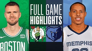 CELTICS at GRIZZLIES  FULL GAME HIGHLIGHTS  November 19 2023 [upl. by Chenay]