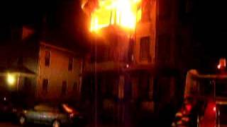 HUNTINGTON ROAD HOUSE FIRE BRIDGEPORT CT [upl. by Abelard41]