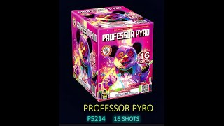 PROFESSOR PYRO P5214 WINDA FIREWORKS 2025 NEW ITEMS [upl. by Asirral366]