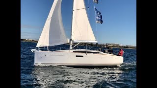 2016 Jeanneau 349 Sun Odyssey Sailboat Video walkthrough review For Sale By Ian Van Tuyl [upl. by Einavoj]