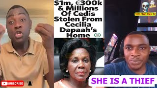 Cecilia Abena Dapaah Is A Thief 😎😎 Twene Jonas And Kelvin Taylor Tells Ghanaians [upl. by Japeth]