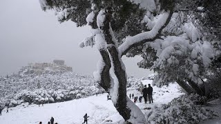 Premières neiges en Libye depuis 15 ans [upl. by Ahsa451]