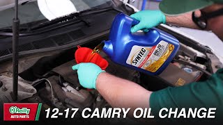 How To Change the Oil In a 2012 to 2017 Toyota Camry [upl. by Coppock]