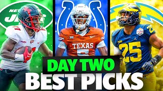 BEST PICKS of Day 2 2024 NFL Draft [upl. by Notliw]