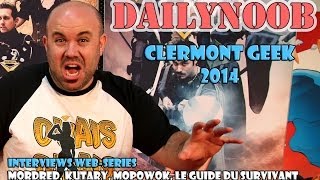 DAILYNOOB  TMan au Clermont Geek 2014 [upl. by Almap]