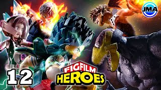 FIGFILM Heroes EP 12 Deku Uraraka amp Todoroki vs Bakugo amp Nomu 💥 MHA  Stop Motion JM ANIMATION [upl. by Ekim]