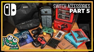 10 NEWER Nintendo Switch Accessories  Part 5  List and Overview  GIVEAWAY [upl. by Hcra]