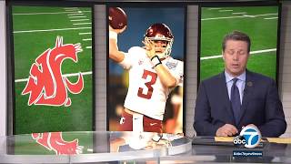 Washington State QB Tyler Hilinski Upland grad found dead in apparent suicide I ABC7 [upl. by Aufa]