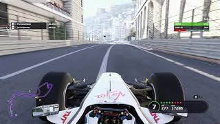 F1 2019 World Record Monaco  setup classic cars 108934 [upl. by Atilrac705]