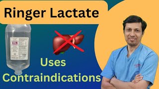 Ringer Lactate composition and uses Ringer lactate in hindi Lactated ringer contraindications [upl. by Alimak946]