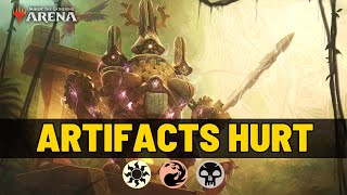 🌞🔥💀 New Artifact Every Turn  MTG Arena Standard Ranked  Mardu Enchantment Reanimator [upl. by Konstantine]