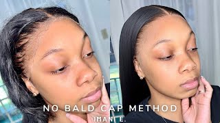 How I Install My Lace Frontal Wigs Using GOT2B Freeze Spray  NO BALDCAP METHOD 💕 Ft Julia Hair [upl. by Wetzel]