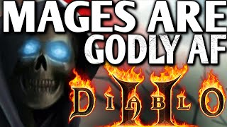 Necro Mages DESTROY NOW  Diablo 2 Resurrected [upl. by Frasier718]