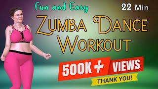 22 Minutes Nonstop Dance Workout  Dance Video  Zumba Workout With Unique Beats  women fitness [upl. by Daj]