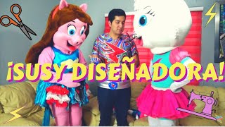 Susy la Diseñadora de Modas  Megafantastico Tv [upl. by Chiarra736]