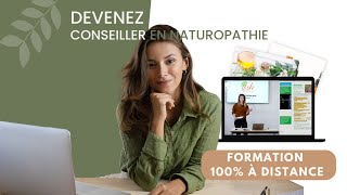 Formation de Naturopathie 100 à distance  Vous l’attendiez…elle est enfin là   IFSH FORMATIONS [upl. by Noied]