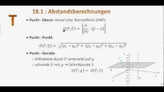 181 T Abstandsberechnungen [upl. by Cherye]