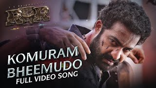 Komuram Bheemudo Song Full Video  RRR  NTR Ram Charan  Bhairava  M M Kreem  SS Rajamouli [upl. by Funk]