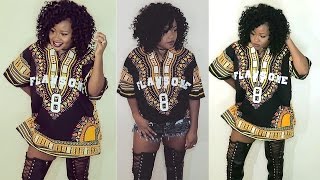 Diy Dashiki Jersey start to finish [upl. by Rima986]