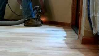 Hardwood Floor Refinishing The Sanding amp Filling Process [upl. by Haag]