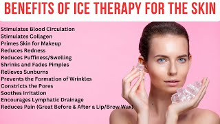 Benefits of Ice Therapy for Glowing Skin and How to Use a Jade Roller [upl. by Joshua]