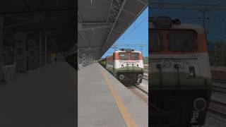 High Speed Train Station Skip  Train Simulator  Train Game shorts viral shortvideo short [upl. by Wilmer527]