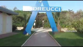 Video drone Andreucci beach 107 e Bagno Stefano 105  Estate 2016 [upl. by Leonanie24]